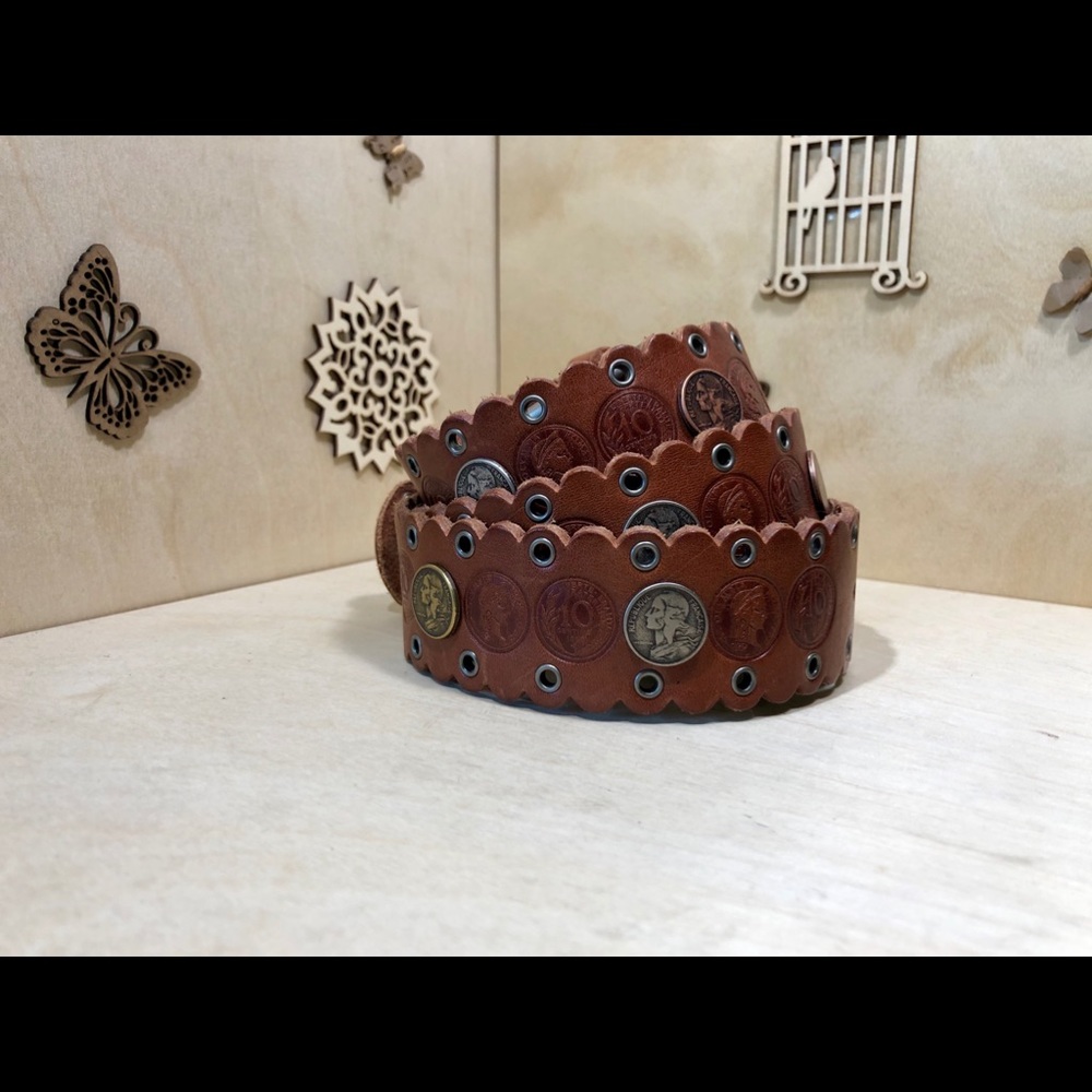 🌹Fossil Coin Belt - Picture 2 of 9